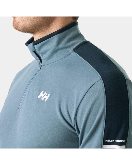 Helly Hansen Blue Hp 1/2 Zip Pullover for men