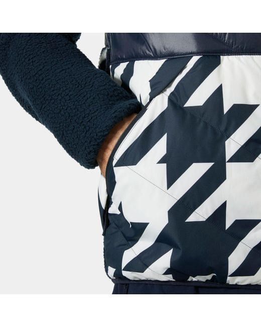 Helly Hansen Blue Village Hybrid Jacket for men