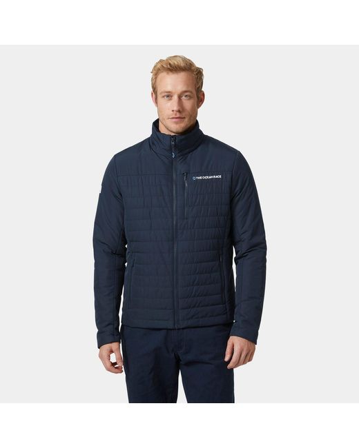 Helly Hansen Blue The Ocean Race Insulated Sailing Jacket for men