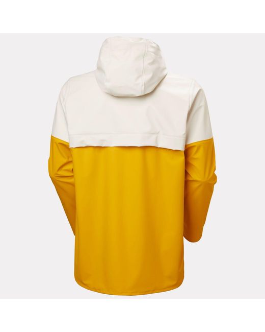 Helly Hansen Yellow Moss Block Coat for men