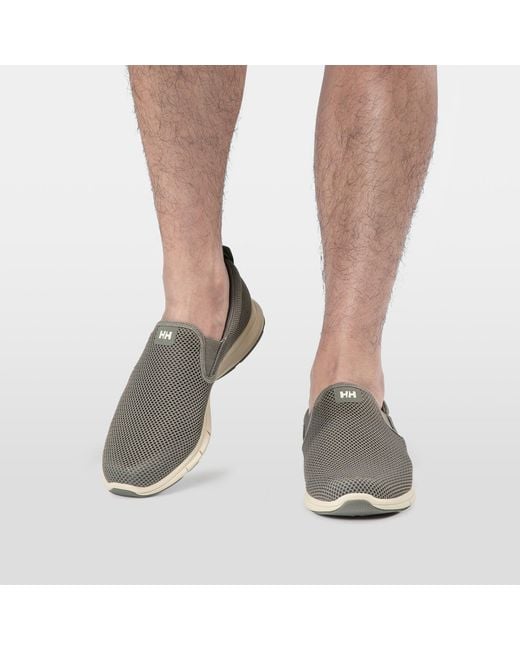 Helly Hansen Gray Ahiga Cushioned Quick-Dry Slipon for men