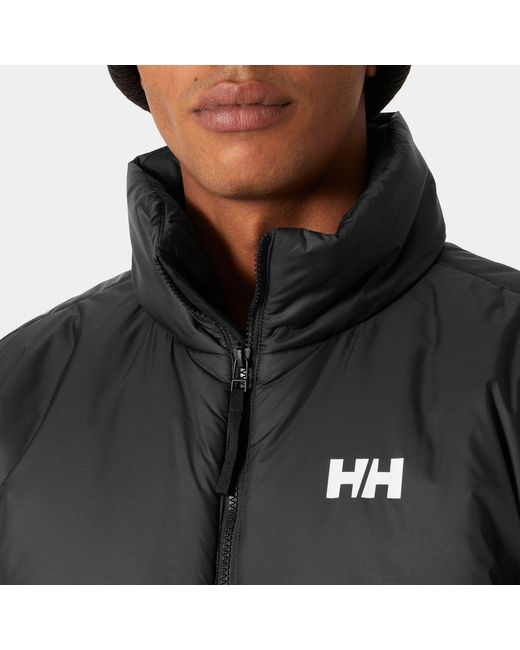 Helly Hansen Black Oslo Light Puffy Jacket for men