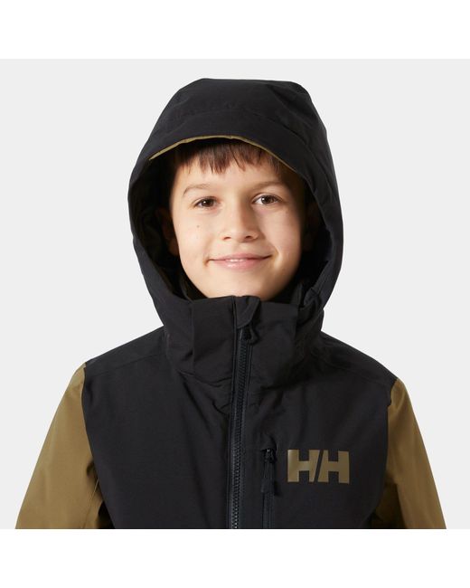Elevate Ski Jacket Juvenil Helly Hansen de color Black