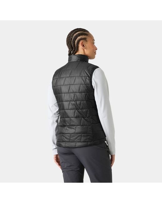 Helly Hansen Black Lifaloft Insulated Vest