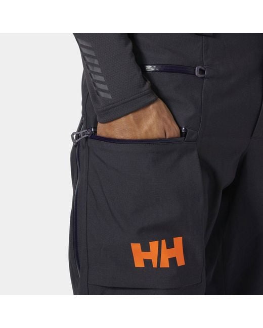 Helly Hansen Black Garibaldi 2.0 Classic Freeride Ski Trousers