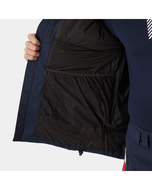 Helly Hansen Blue Kvitfjell Race Puffy Ski Jacket for men