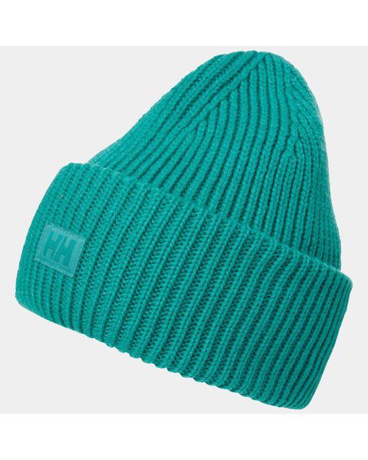 Helly Hansen Green Hh Rib Beanie Std
