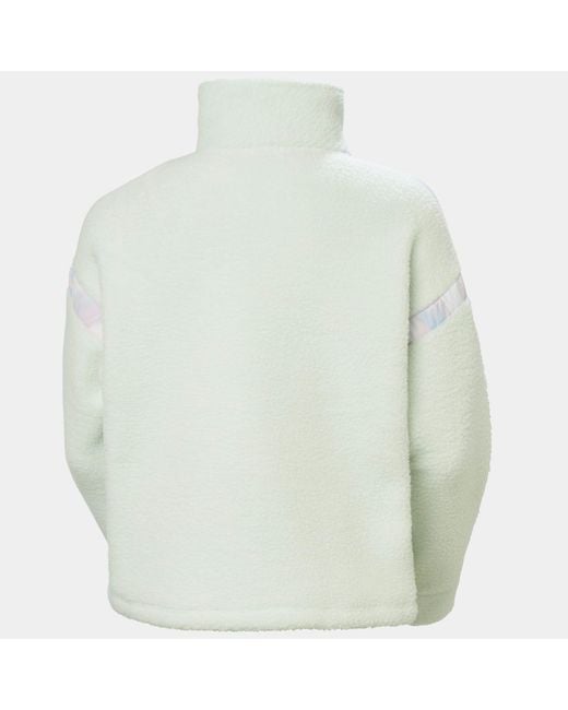 Imperial Pile Zip Pullover Mujer Helly Hansen de color Green