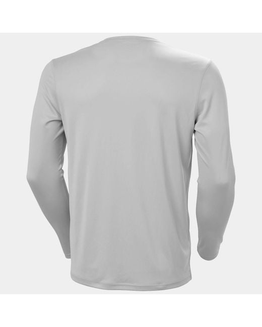 Helly Hansen Gray Helly-hansen Hh Tech Crew Ls 2.0 for men
