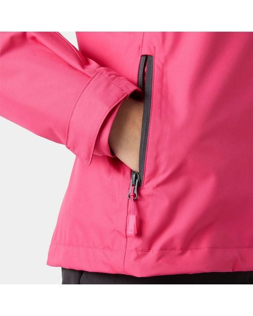 Helly Hansen Pink Crew Midlayer Sailing Jacket 2.0