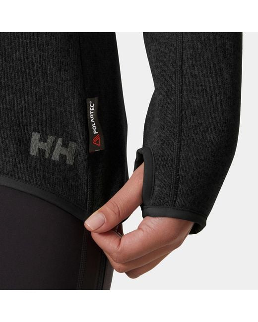Helly Hansen Black Varde Half-Zip 2.0