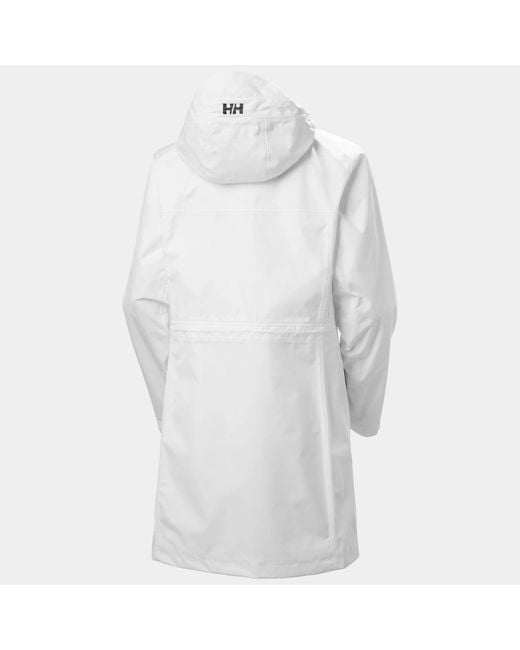 Helly Hansen White Westport Raincoat