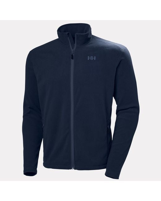 Helly Hansen Blue Daybreaker Full Zip Fleece Jacket for men