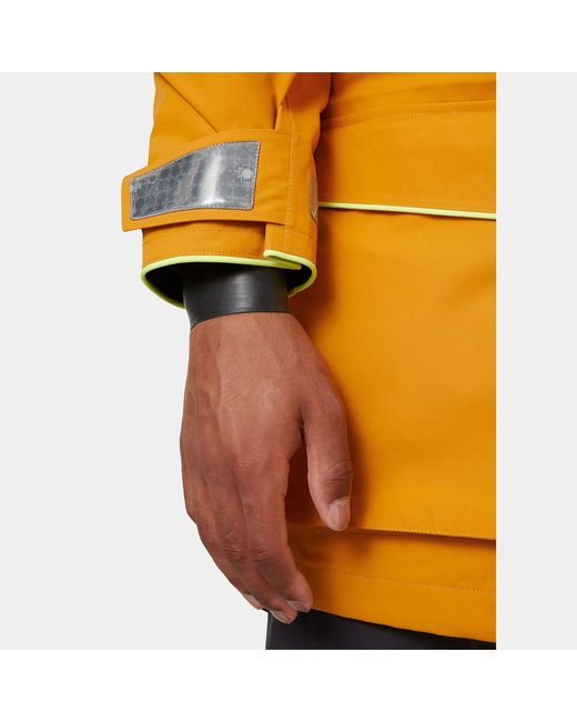 Helly Hansen Yellow Aegir Ocean Sailing Jacket for men
