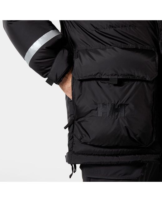 Helly Hansen Black Arctic Patrol Down Parka