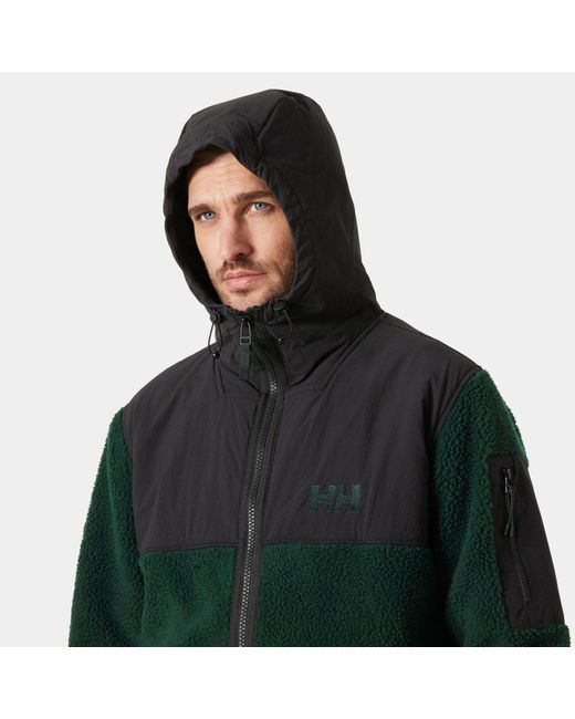 Helly Hansen Green Patrol Pile Fleece Jacket for men