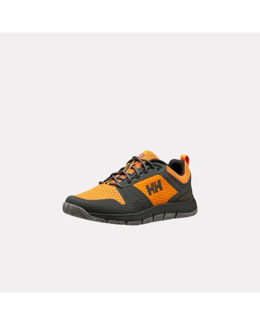 Helly Hansen Orange Skagen F1 Offshore Sailing Shoes for men
