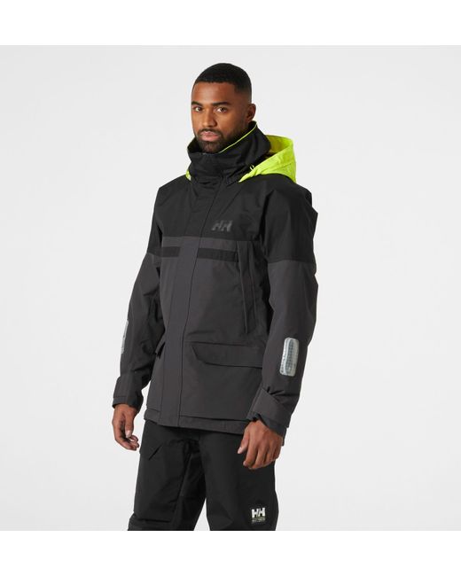 Helly Hansen Black Pier 4.0 Jacket for men