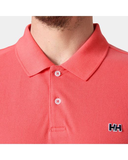 Helly Hansen Red Hudson Polo for men
