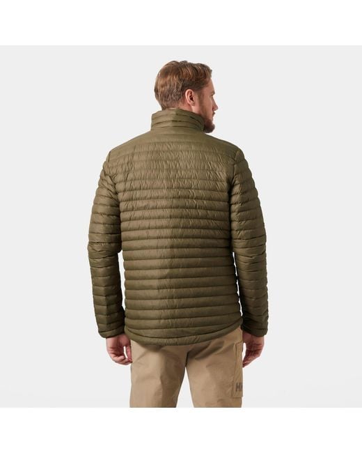 Helly Hansen Green Sirdal Lightweight Insulator Jacket for men