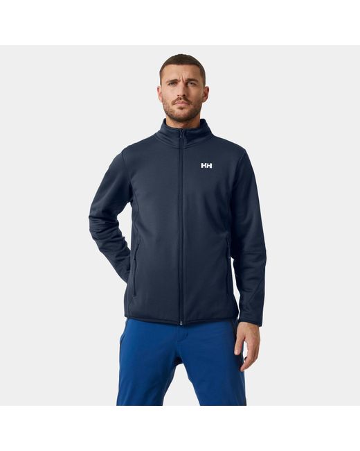 Helly Hansen Blue Alpha Zero Fleece Outdoor Jacket for men