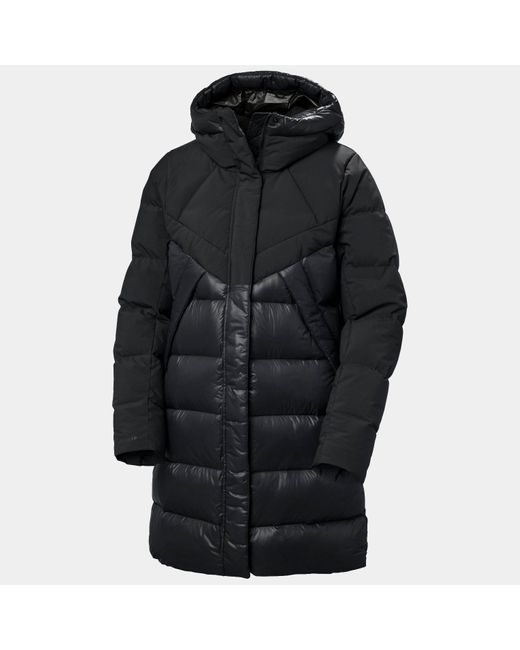 Winter Bliss Down Parka Mujer Helly Hansen de color Black