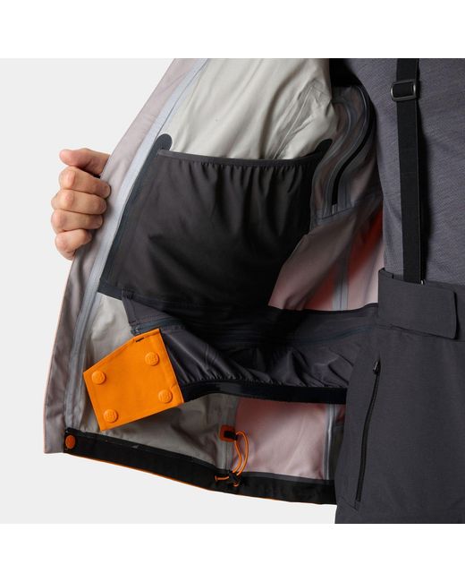 Helly Hansen Orange Sogn Patrol Shell Jacket for men