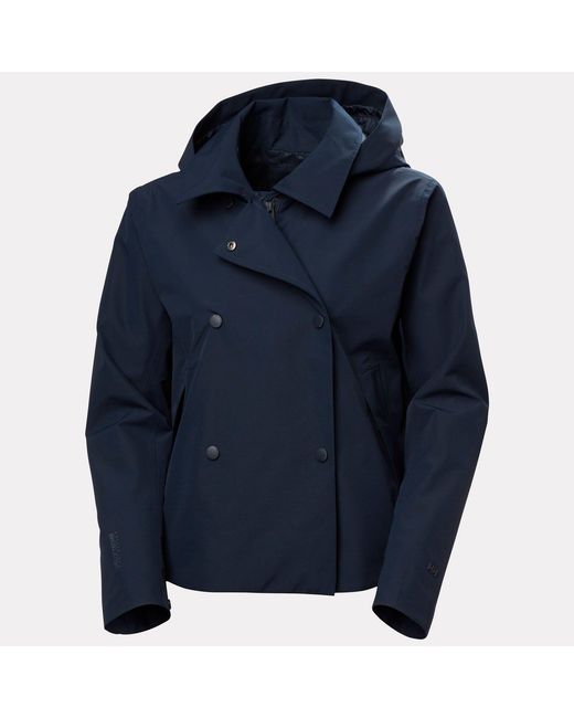 Helly Hansen Blue Avenue Short Trench