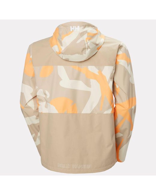 Helly Hansen Natural Ace Graphic Rain Jacket for men