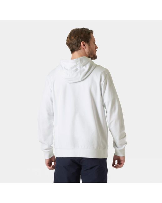 Helly Hansen Gray Hh Logo Hoodie for men