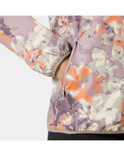 Helly Hansen Red Graphic Rain Jacket