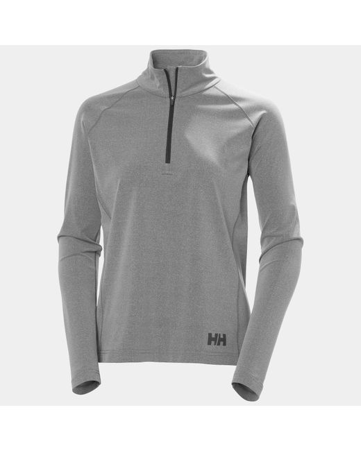 Helly Hansen Gray Tyri Half-Zip Damen