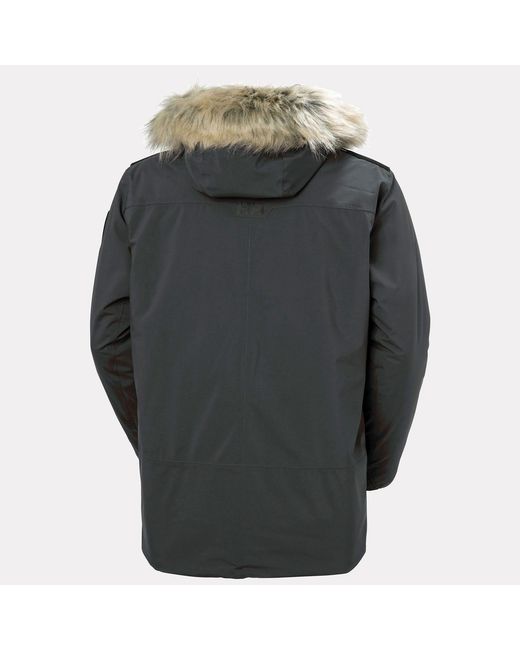 Helly Hansen Gray Reine Winter Parka for men