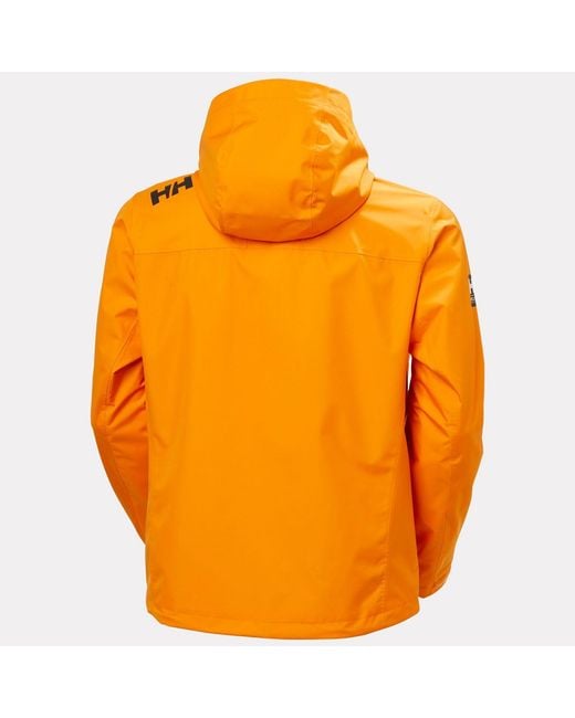 Helly Hansen Orange Crew Hooded Midlayer Jacket 2.0 for men