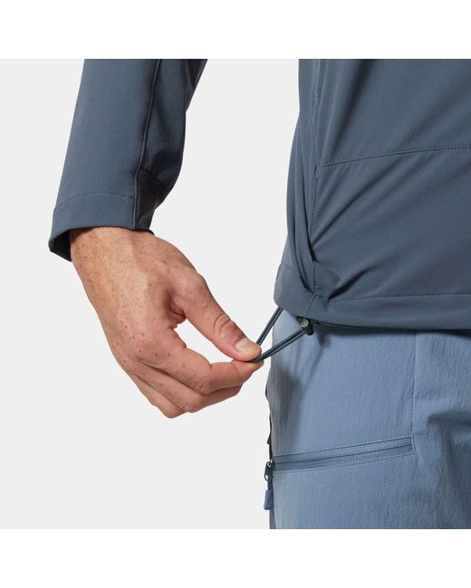 Helly Hansen Blue Blaze Hooded Softshell Jacket for men