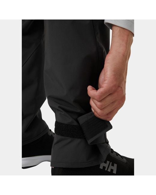 Helly Hansen Black Skagen Offshore Sailing Bib for men