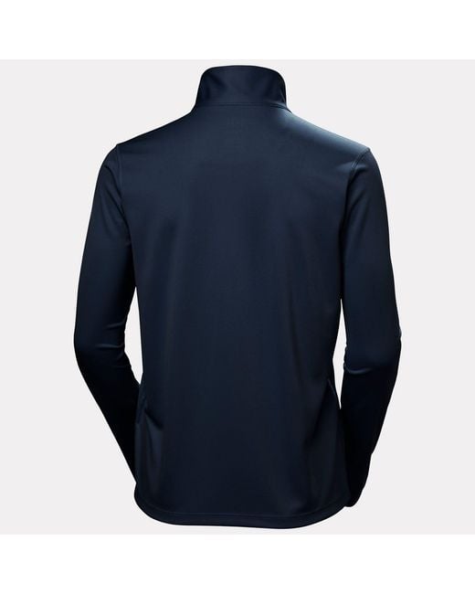 Helly Hansen Blue Hh Tech Half-Zip Damen