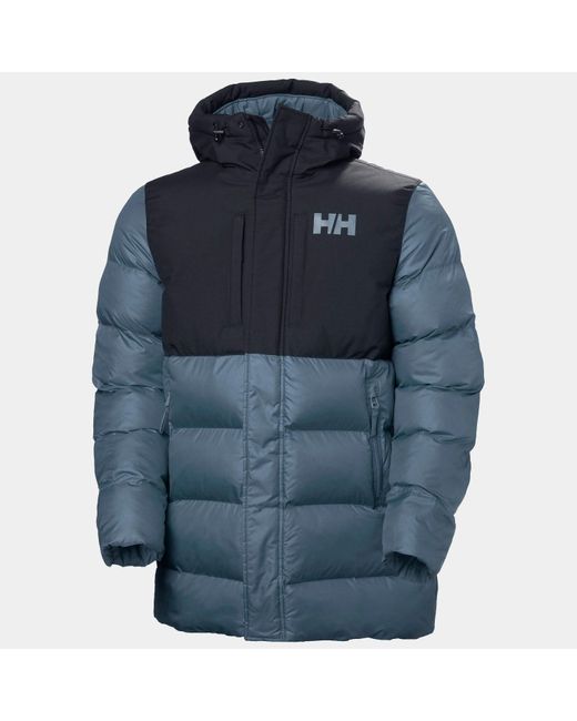 Helly Hansen Blue Active Puffy Long Jacket for men
