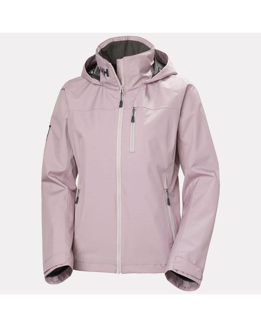 Helly Hansen Purple Crew Hooded Jacket 2.0