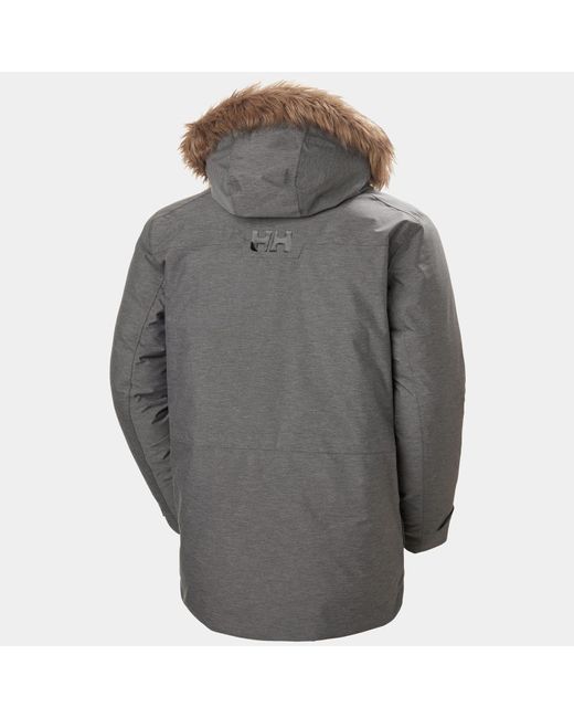 Helly Hansen Gray Nordsjo Comfortable Urban Winter Parka for men