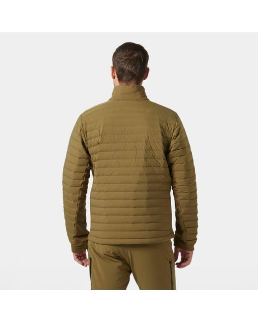 Helly Hansen Green Alpha Light Down Jacket for men