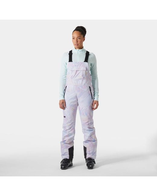 Helly Hansen Blue Legendary Insulated Ski Bib Trousers
