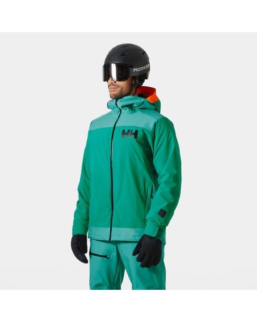 Helly Hansen Green Powdreamer 2.0 Jacket for men