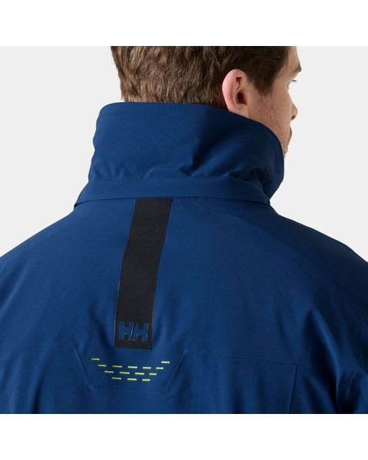 Helly Hansen Blue Alpha Lifaloft Lightweight Ski Jacket for men