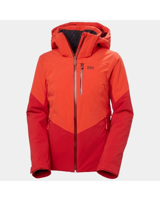 Helly Hansen Red Alphelia Ski Jacket