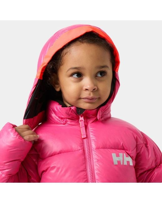 Helly Hansen Red Kids' Isfjord Down Winter Jacket