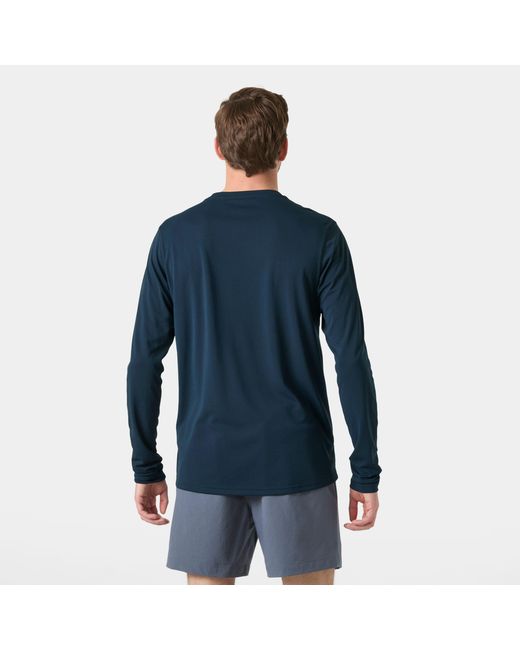 Helly Hansen Blue Lifa Active Solen Long Sleeve for men