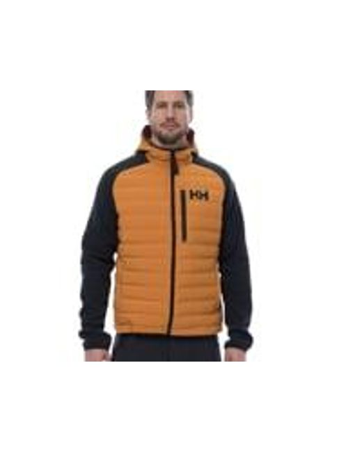 Helly Hansen Orange Arctic Ocean Hybrid Insulator Jacket for men