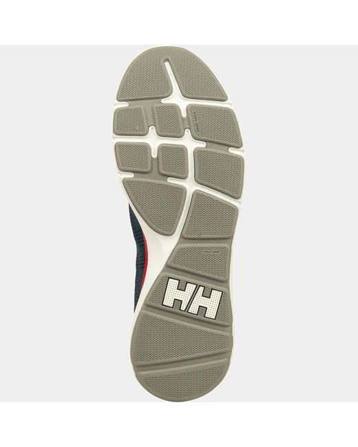 Helly Hansen Blue Ahiga V4 Hydropower Lightweight Deck Sneakers for men