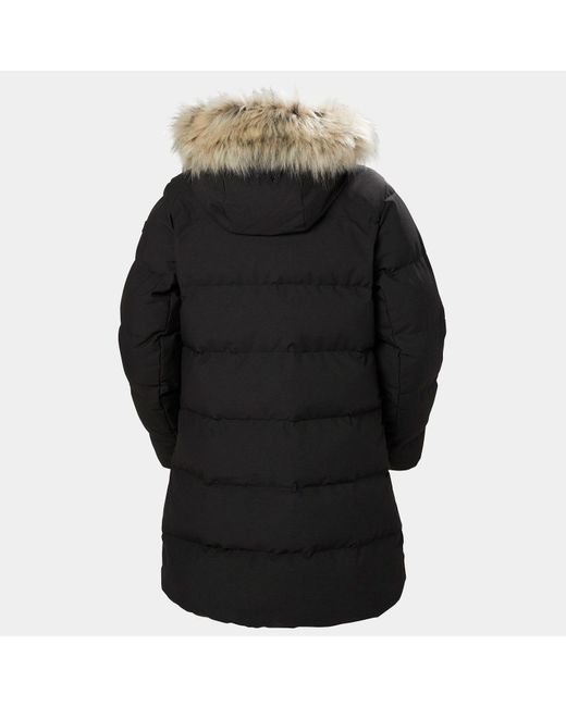 Helly Hansen Black Blossom Puffy Parka